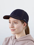 Бейсболка STETSON арт. 7721107 BASEBALL CAP DENIM (темно-синий)